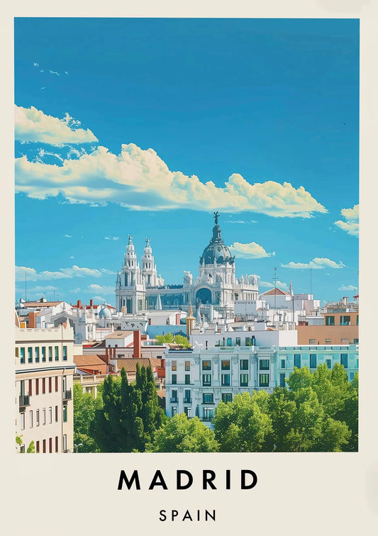 Madrid Print