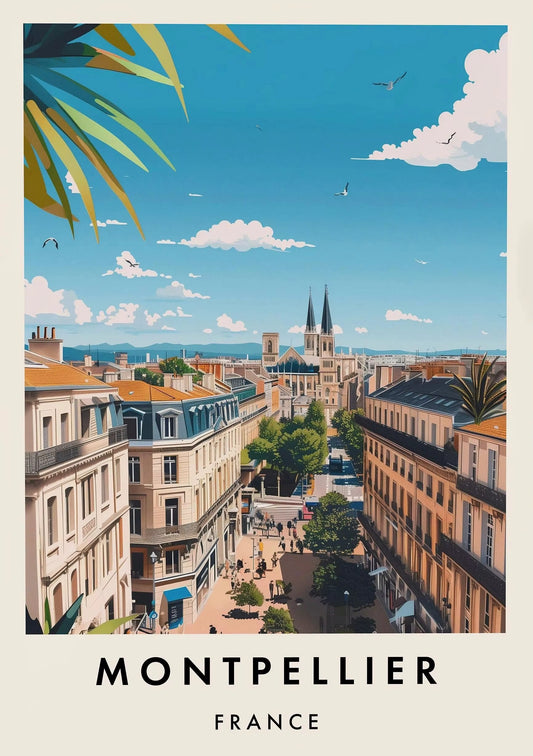 Montepellier Print
