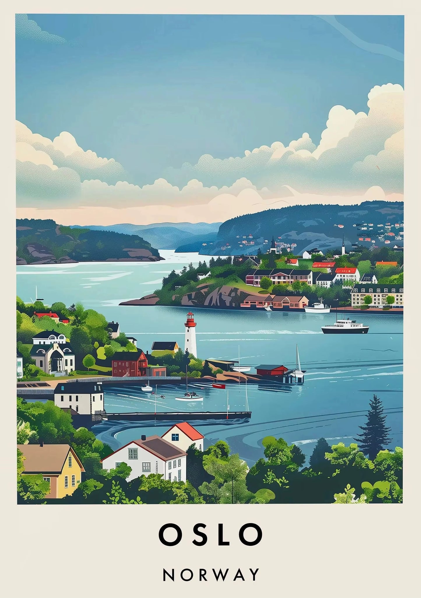 Oslo Print