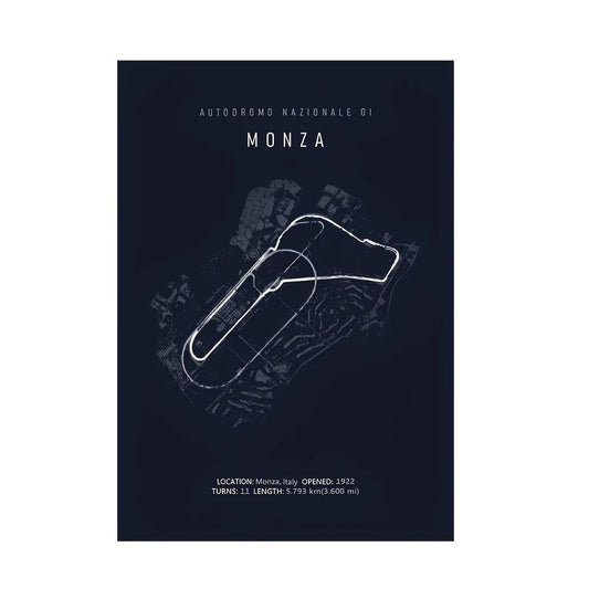 Monza Track Print